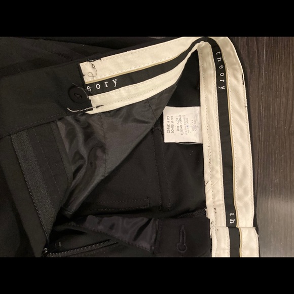 Theory cuffed cropped trouser - Picture 4 of 5